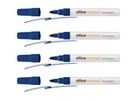 Set Di Pennarelli Per Lavagne Blu 10 Pezzi