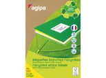 Etichette Multiuso Per Il Riciclaggio Agipa 105 X 148,5 Mm Bianco
