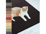 Tappeto Tiragraffi In Sisal Per Gatti Resistente In Molti Colori E Dimensioni 50 X 50 Cm Nero
