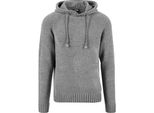 Urban Classics - Maglione Con Cappuccio In Ciniglia Grigio - S