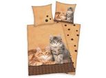 Set Di Biancheria Da Letto Reversibile Per Gatti Herding 135 X 200 Cm