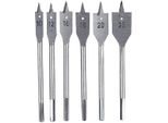 Easy Work 44006 Set Di Punte Per Fresa Piana, Argento, 6 Pezzi (1 Set)