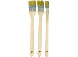Easy Work 66123 Set Di Spazzole Per Radiatori, 25 Mm, 40 Mm, 50 Mm, Lunghezza 360 Mm, Naturale, 3 Pezzi (1 Set)