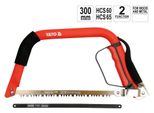 Seghetto A Gattuccio Ramo Legno Metallo Sega 2 X Lama 300 Mm