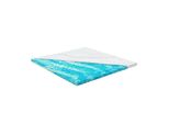 Juskys OrthopäDischer Topper 140 X 200 Cm - 7 Zonen Aus Memoryschaum 7 Cm Dick H2 - H3