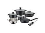 Kochtopf-Set Gourmet Granit 10-tlg.