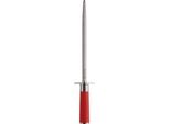 Red Spirit Wetzstahl Standardzug, MesserschäRfer Rot/Silber, 25Cm