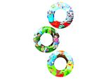 Bestway 36014 Anello Gonfiabile Per Bambini Stella Marina/Topo 61 Cm, 9856