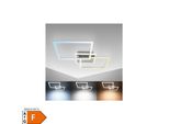 CCT LED Wand- Und Deckenleuchte,Chrom-Alu, LED/40W