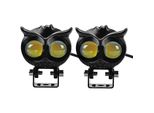 2 Stück 45 w Motorrad-LED-Scheinwerfer-Licht, Zusatz-Drl-Lampe für Off-Road-Motorräder, atv, Suv