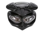 Motorräder Universal Verkleidung Kopf Licht Lampe Motorrad Dual Scheinwerfer Für F-eagle
