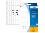 Etichette Multiuso Herma 2350 - Bianco, 12X30 Mm, Opaco, 1120 Pezzi