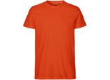 Neutral O61001 | Maglietta Uomo Aderente + Gots - Colore: Arancione - Taglia: Xl