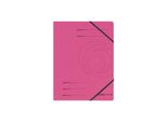 Herlitz 11159654 Organizzatore Angolare Easyorga A4 In Cartone Fucsia