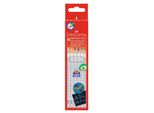 Faber-Castell 113210 Matita Colorata Colour Grip Libretto E Cartoncino 6 Colori Assortiti Scatola In Cartone(T)