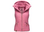Navahoo Damen Designer Steppweste äRmellose Weste Mit Kapuze Shadaa