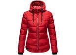 Navahoo Damen Steppjacke Warm Gesteppte Winterjacke Mit Kapuze Renesmee