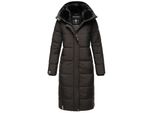 Marikoo Damen Winterjacke Steppmantel Weichem Innenkragen & Abnehmbarer Kapuze Reliziaa