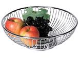 Cestino Per Pane/Frutta, Ovale, In Acciaio Inossidabile 18/10, Finitura Lucida E Pregiata, Qualità Pesante