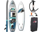 SUP-Board F2 Mono ohne Paddel Wassersportboards Gr. 10,5 320 cm, blau Stand Up Paddle