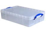 Scatola Di Stoccaggio Really Useful Box 24,5 Litri, Trasparente