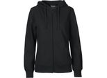 Neutral O83301 | Felpa Con Cappuccio E Zip Da Donna - Colore: Nero - Taglia: Xxl