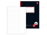 Staufen® 734012200 Quaderno Per La Scuola Secondaria Di Primo Grado 9,0 Cm Margine Rigato 25A Foderato Din A4 Margine Esterno 20 Fogli