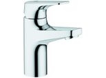 Grohe Eh-Waschtischbatterie Bauflow 23752 S-Size Glatter KöRper Chrom, 23752000 23752000
