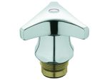 Grohe Oberteil 11105 Mit Trecorn Griff Markierung Rot 3/4" Chrom, 11105000 11105000"