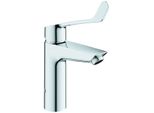 Grohe Waschtischarmatur Eurosmart 23985_3 M-Size VerbrüHschutz Langer Hebel Chrom, 23985003 23985003