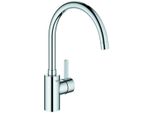 Grohe Eh-Spt-Batterie Eurosmart C 32843 Hoher Auslauf Ecojoy Grohe Zero Chrom, 3284320E 3284320E