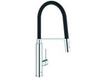 Grohe Einhand-SpüLtischbatterie Concetto 31491 Ausziehbare Profibrause Chrom, 31491000 31491000