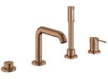 Grohe 4-Loch-Einhand-Wannenkombination Essence Warm Sunset GebüRstet, 25251DL1 25251DL1