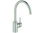 Grohe Eh-Spt-Batterie Concetto 32661 Hoher Auslauf Grohe Zero Supersteel, 32661DC3 32661DC3