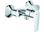 Grohe Brausearmatur Bauedge Wandmontage Eigensicher Chrom, 23635001 23635001