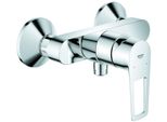 Grohe Brausearmatur Bauloop 23633_1 Wandmontage Eigensicher Chrom, 23633001 23633001