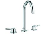 Grohe 3-Loch Wt-Batterie Concetto 20216 Mit Zugstangen-Ablaufgarnitur Chrom 20216001
