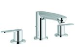 Grohe 3-Loch-Wt-Batterie Eurostyle C 20208 Zugstangen-Ablaufgarnitur Chrom 20208002