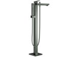 Grohe Eh-Wannenbatterie Eurocube 23672_1 FMS Bodenmontage Hard Graphite GebüRstet, 23672AL1 23672AL1