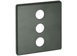 Grohe Rosette 48368 Eckig FüR Smartcontrol Hard Graphite GebüRstet, 48368AL0 48368AL0
