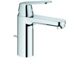 Grohe Einhebel-Waschtisch-Batterie Eurosmart C 23396, Mittelhoch Mittelstellung Kalt Chrom 2339600E