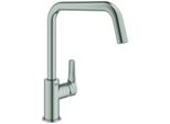 Grohe KüChenarmatur Eurosmart 30567 Hoher Auslauf Supersteel, 30567DC0 30567DC0