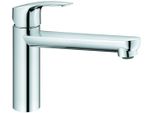Grohe KüChenarmatur Eurosmart 30463 Mittelhoher Auslauf Chrom, 30463000 30463000