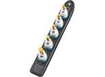 Smartrail 1/2" SteckschlüSseleinsatz-Satz Innensechskant, 5-Teilig Schwarz, 5Mm - 10Mm, Kurz"