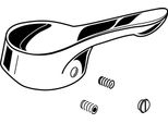 Ideal Standard Griff Ceramix, No.1, Chrom A960699AA