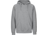Neutral O63101 | Felpa Con Cappuccio Da Uomo / Felpa Con Cappuccio / 100% Cotone Equosolidale - Colore: Grigio Sportivo - Taglia: 4XL