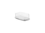 Rotho Fresh Butterdose Aus Polypropylen 18 X 9,5 X 6,5 Cm Trasparente/Weiß