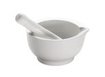 Cucina Mortaio Con Pestello 12 Cm, Porcellana, In Confezione Regalo