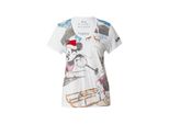 T-Shirt 'Skifahrer Mickey & Donald'