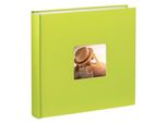 Hama Fotoalbum Jumbo Fotoalbum 30 x 30 cm, 100 Seiten, Album, Kiwi, grün